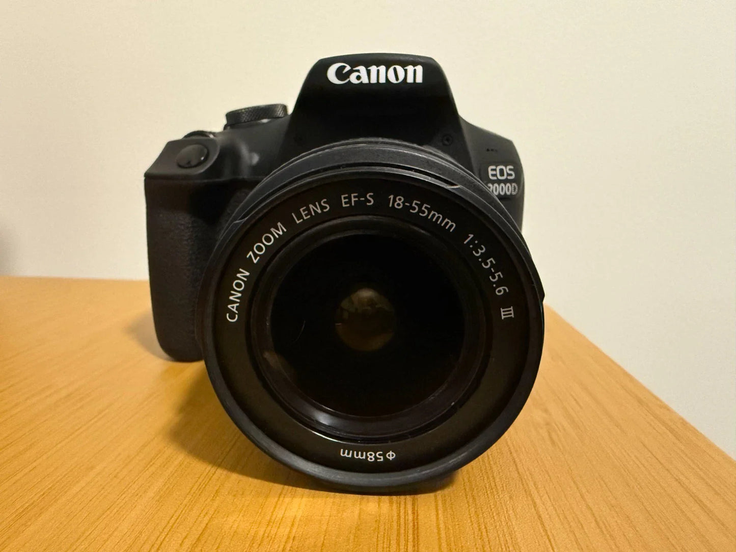 Canon EOS 2000D Rebel T7 24.1MP 18-55mm f/3.5-5.6 DSLR Camera